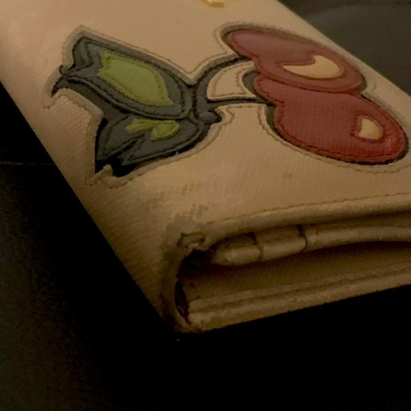 Prada Saffiano Cherry Long Wallet + Bundle - Picture 15 of 15